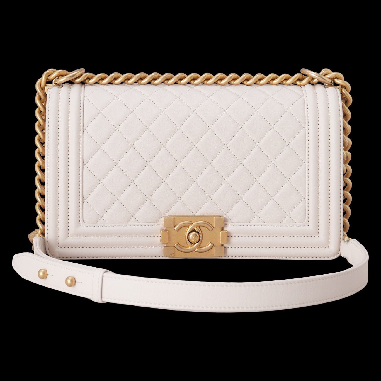 CHANEL(USED)샤넬 보이샤넬 미듐 플랩백