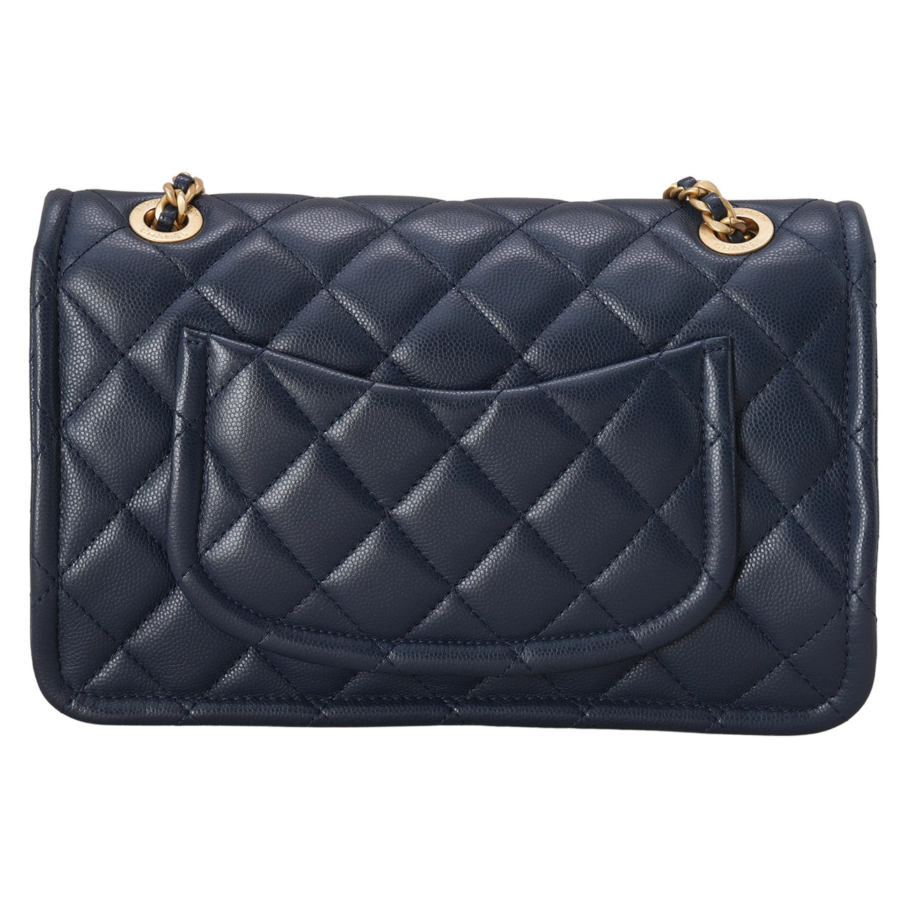 CHANEL(USED)샤넬 시즌 캐비어 스위트 클래식 미듐 플랩백