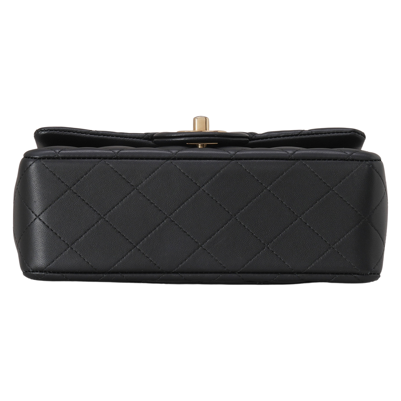 CHANEL(USED)샤넬 AS2431 램스킨 뉴미니 탑핸들