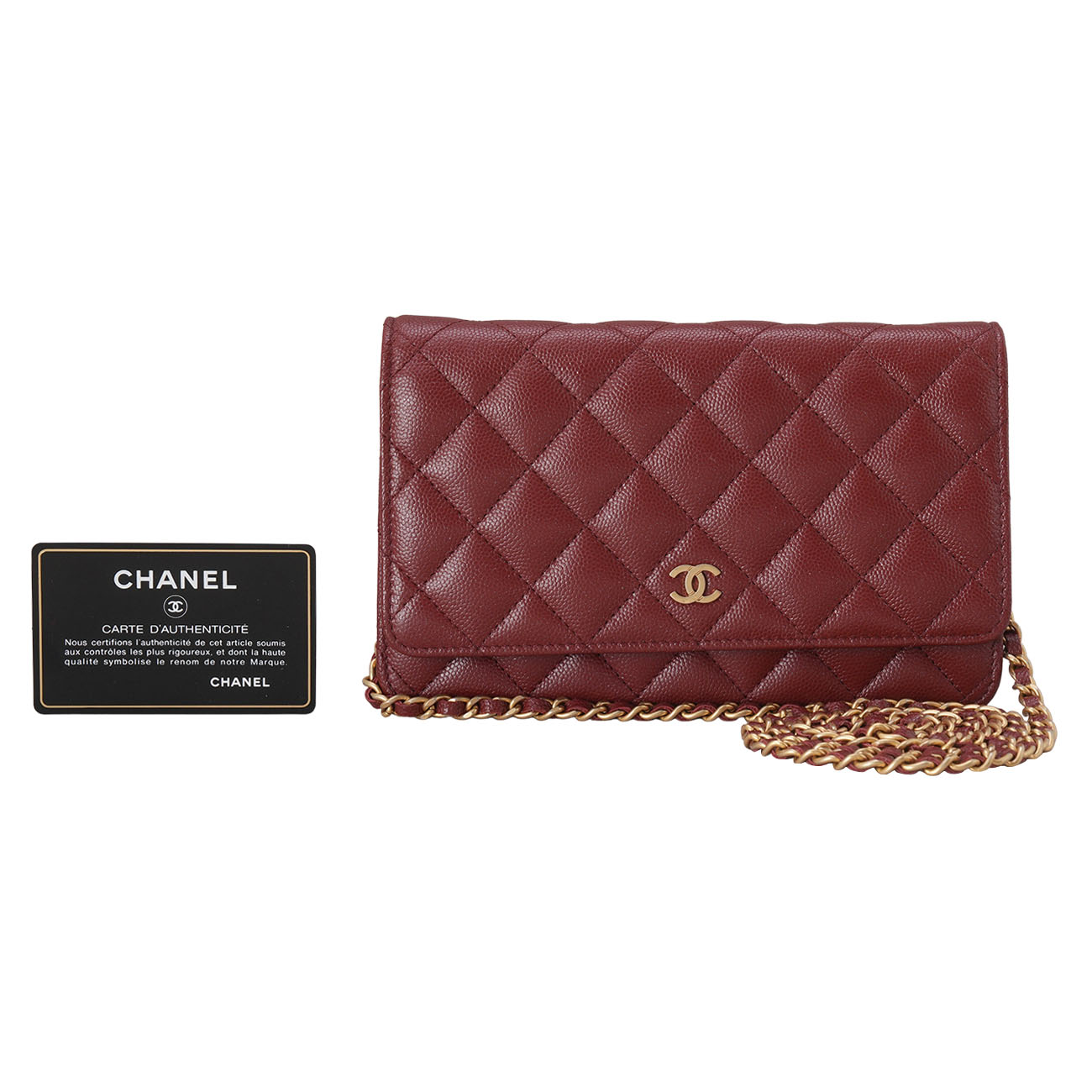 CHANEL(USED)샤넬 캐비어 클래식 WOC