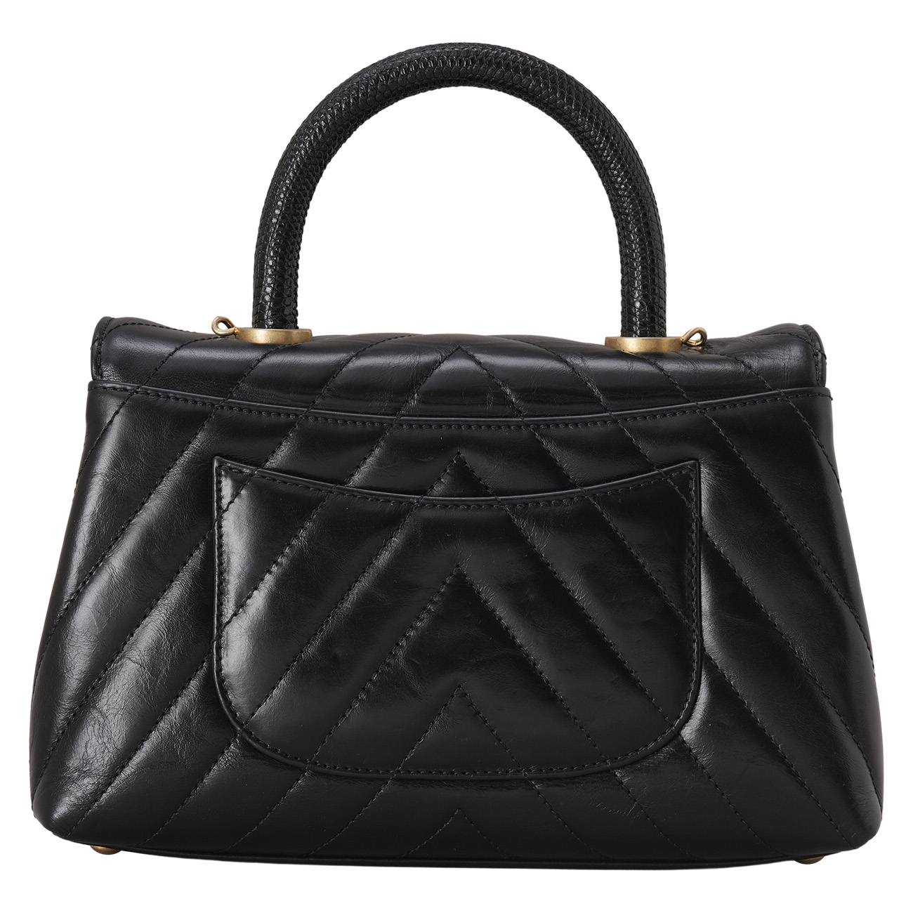 CHANEL(USED)샤넬 쉐브론 코코핸들 스몰 백