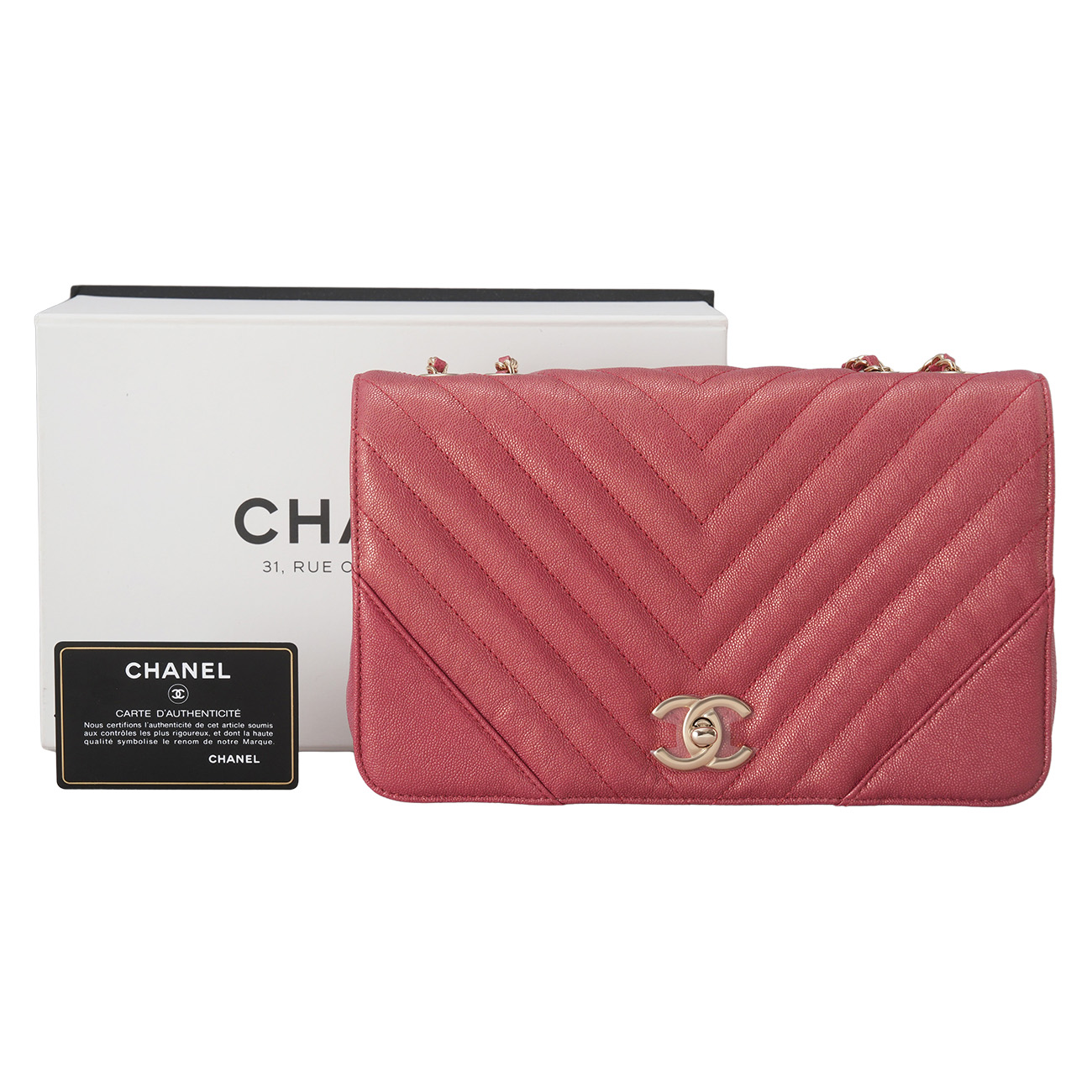 CHANEL(USED)샤넬 시즌 체인 숄더백