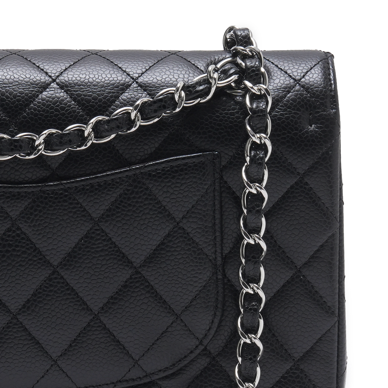 CHANEL(USED)샤넬 캐비어 클래식 미듐 플랩백