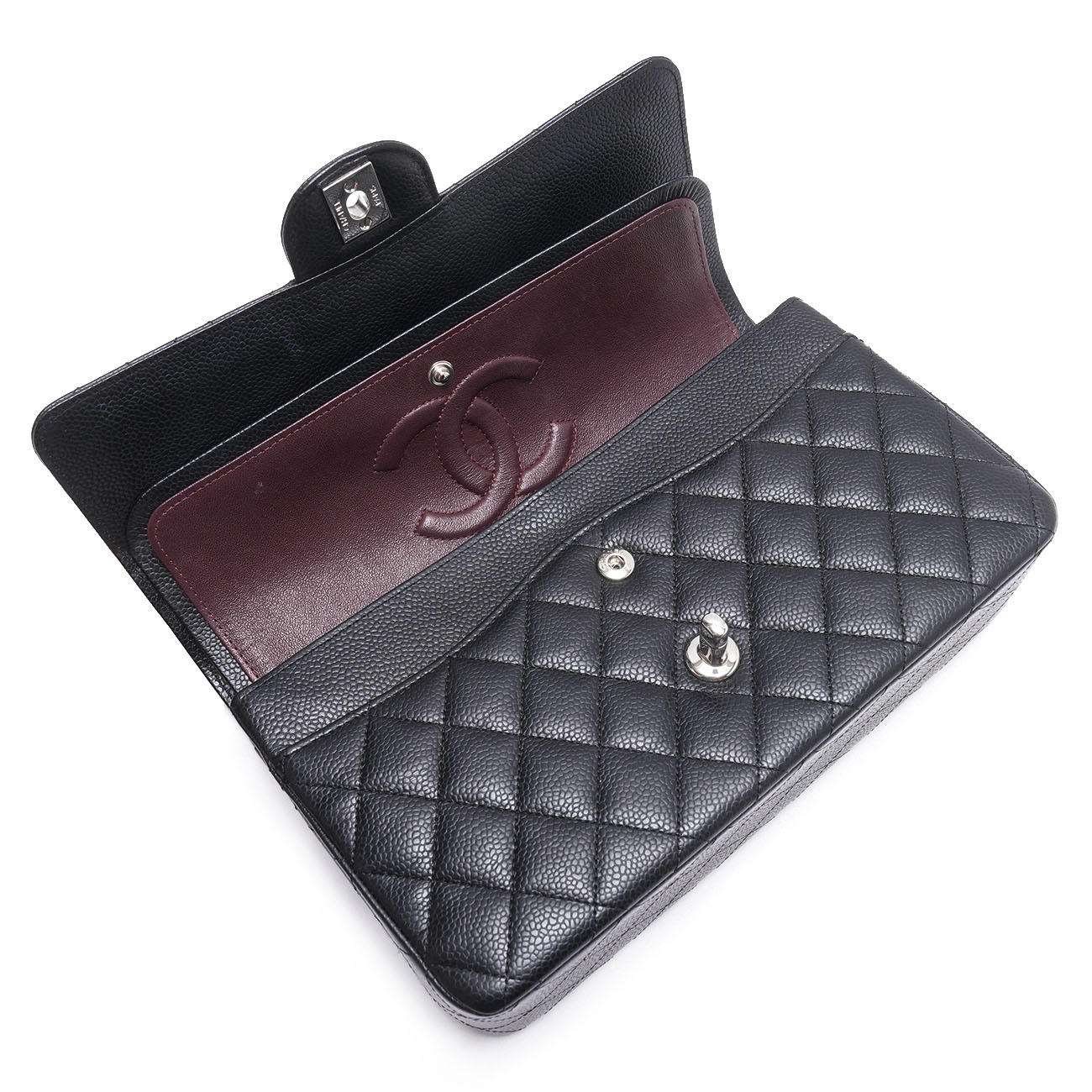 CHANEL(USED)샤넬 캐비어 클래식 미듐 플랩백