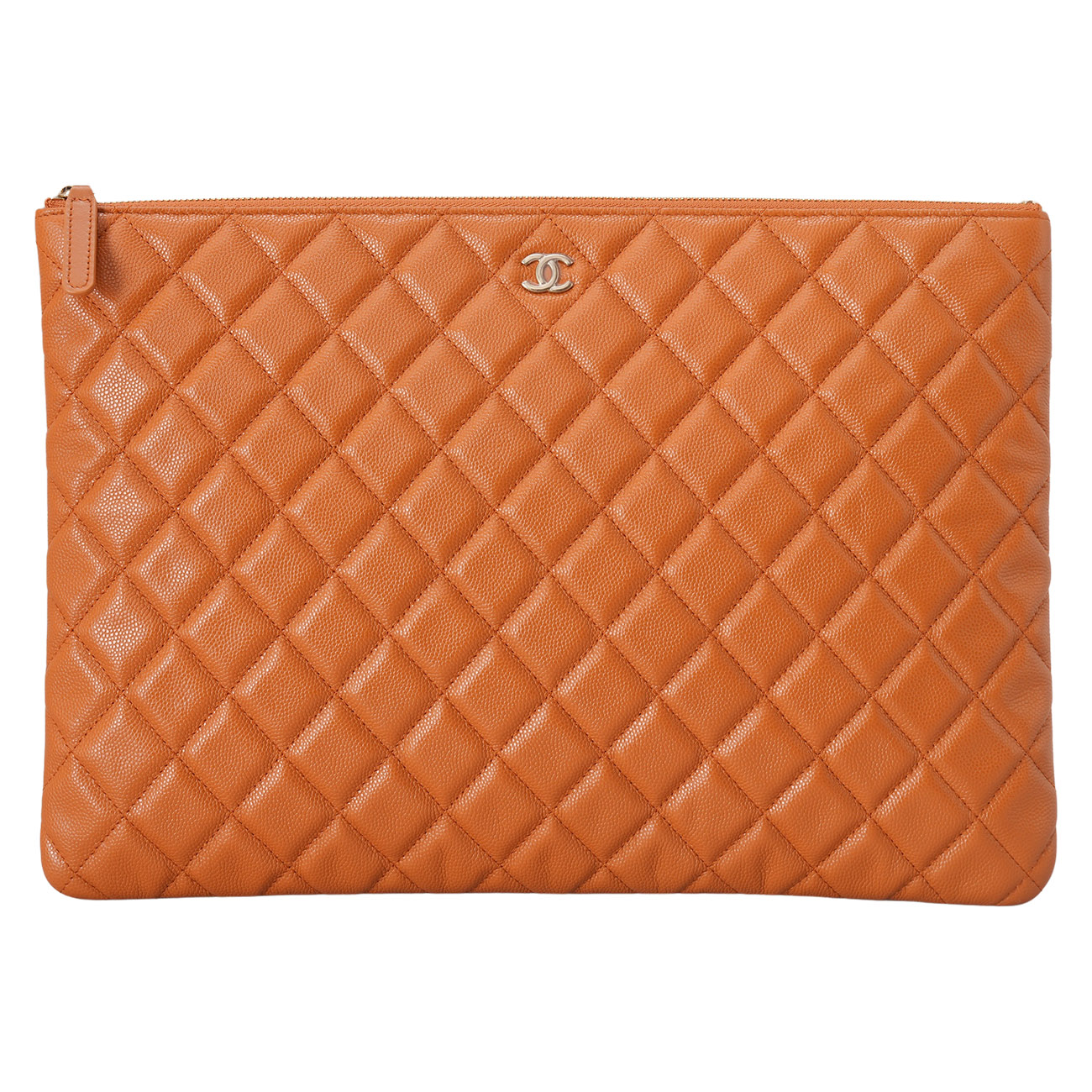 CHANEL(USED)샤넬 A82552 캐비어 클래식 클러치 라지