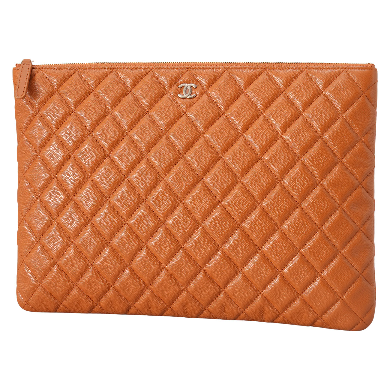 CHANEL(USED)샤넬 A82552 캐비어 클래식 클러치 라지