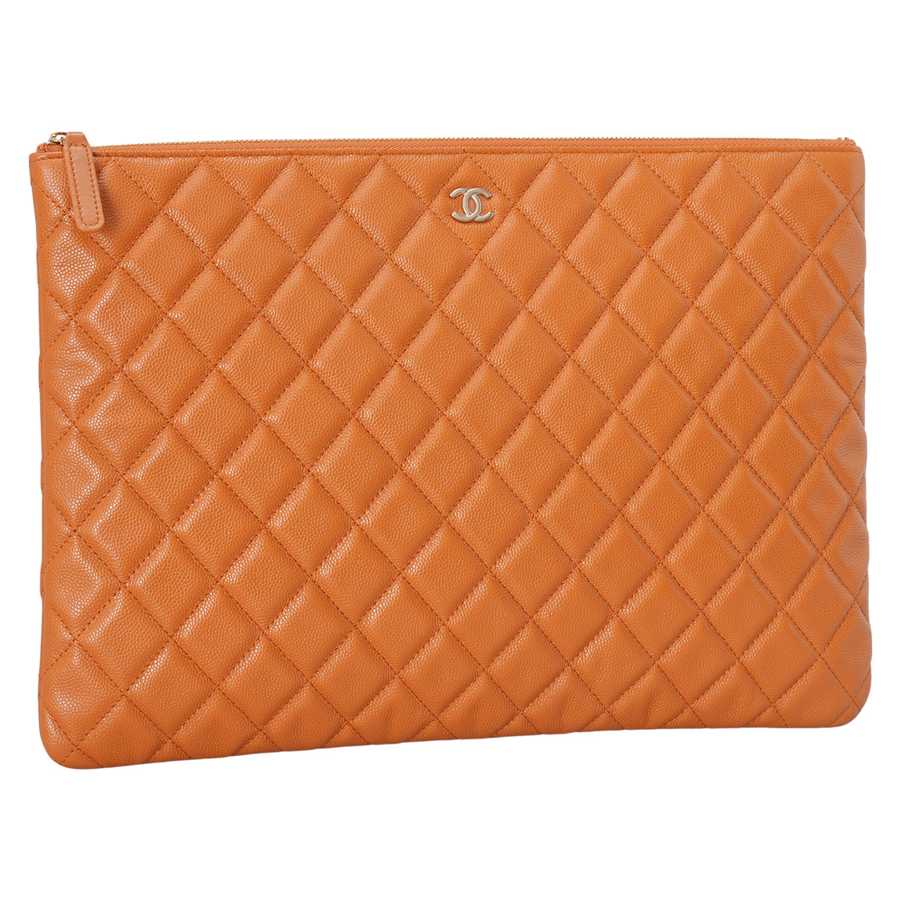 CHANEL(USED)샤넬 A82552 캐비어 클래식 클러치 라지