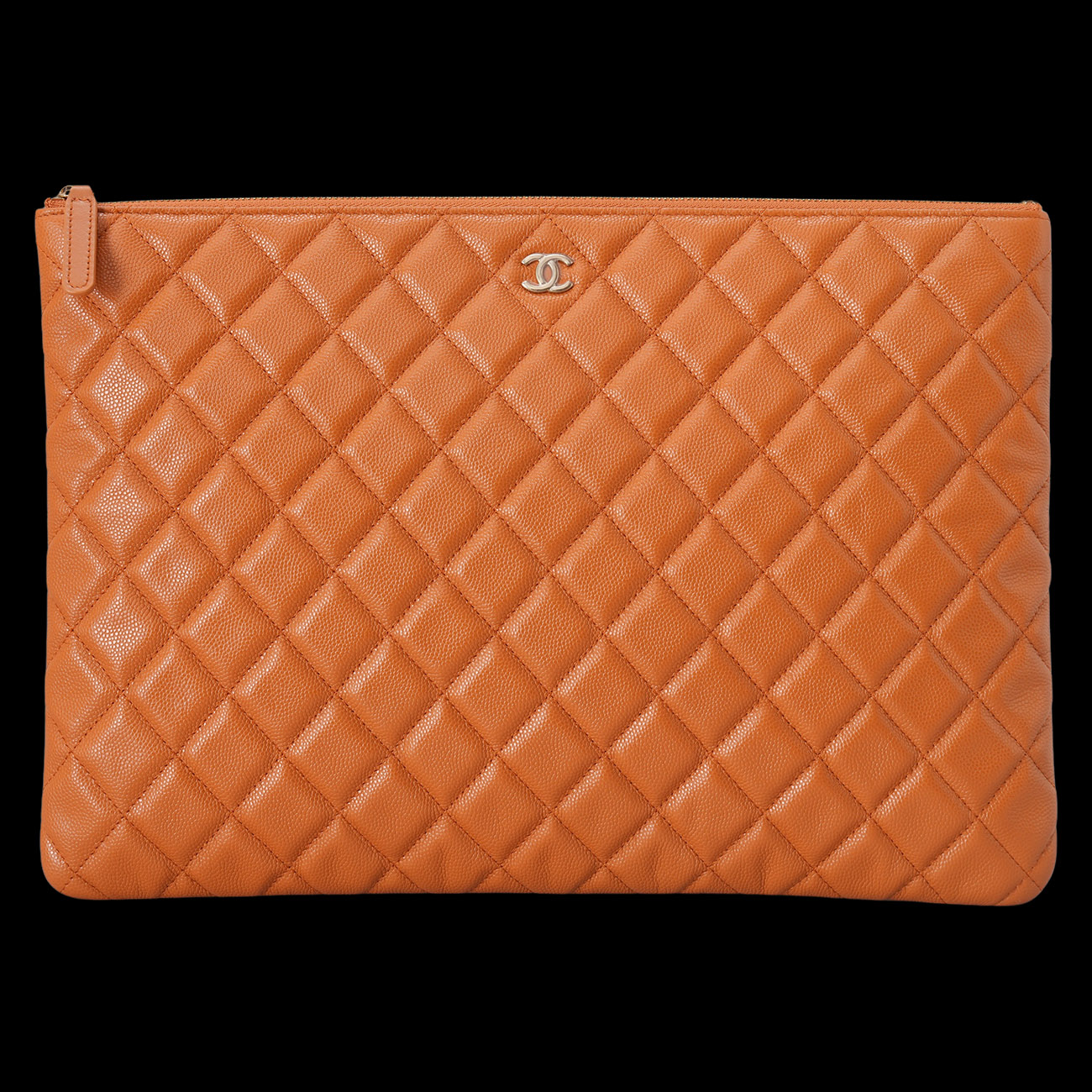 CHANEL(USED)샤넬 A82552 캐비어 클래식 클러치 라지