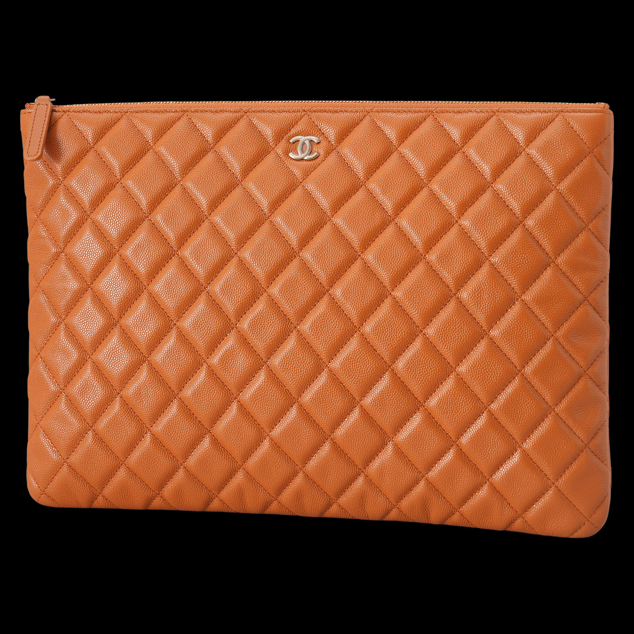 CHANEL(USED)샤넬 A82552 캐비어 클래식 클러치 라지