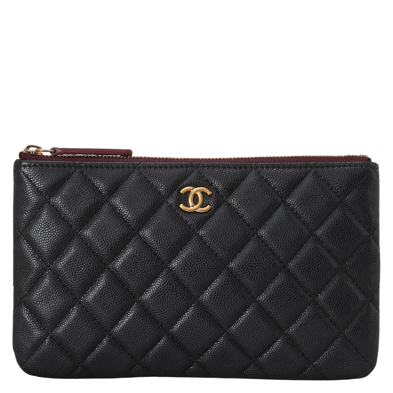 CHANEL(USED)샤넬 AP1071 캐비어 클래식 미니 파우치