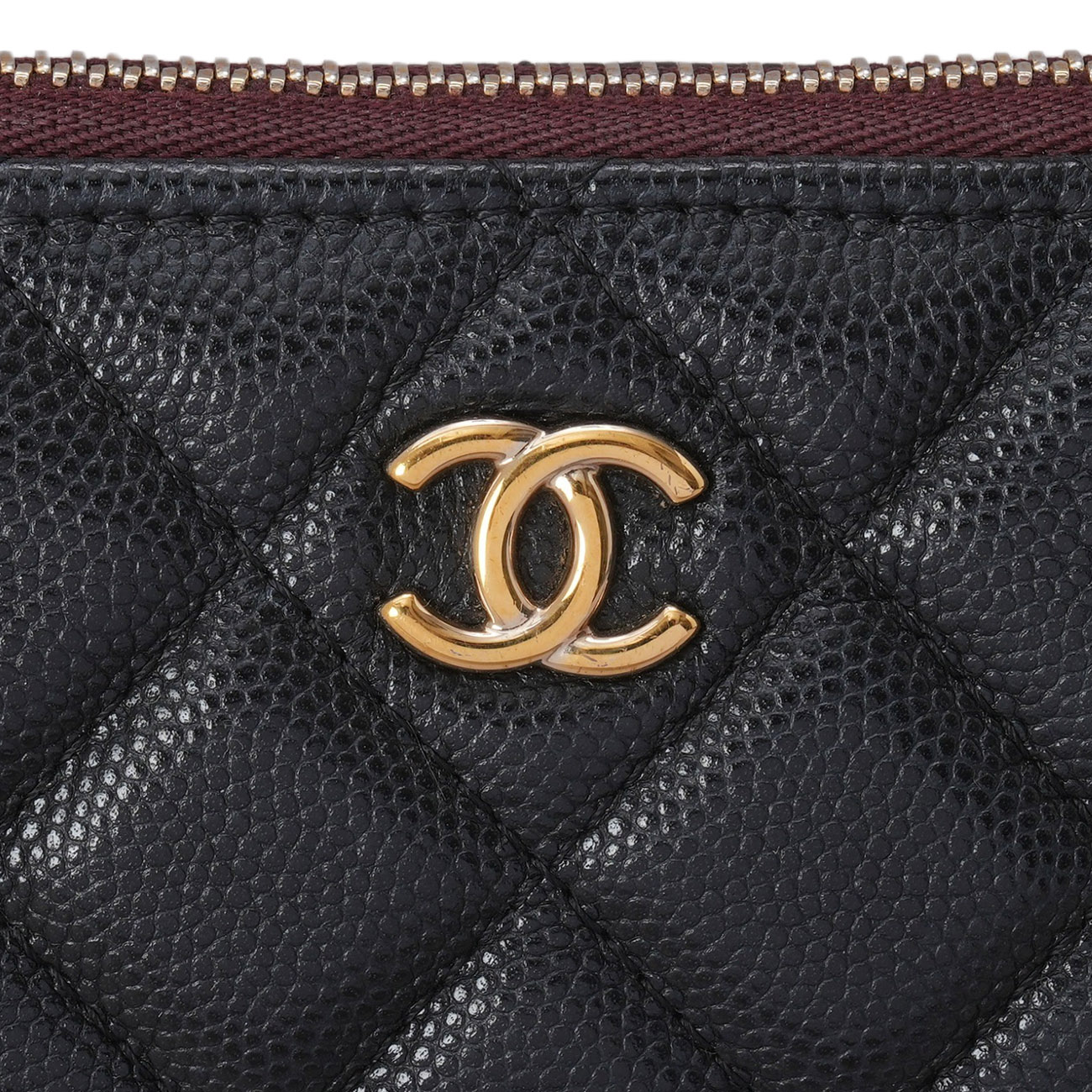 CHANEL(USED)샤넬 AP1071 캐비어 클래식 미니 파우치