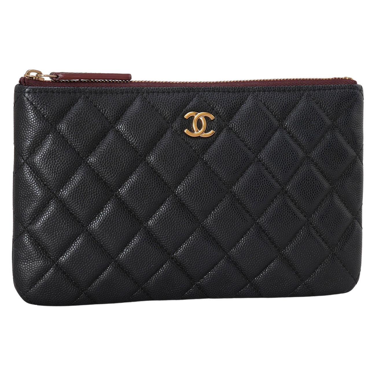 CHANEL(USED)샤넬 AP1071 캐비어 클래식 미니 파우치