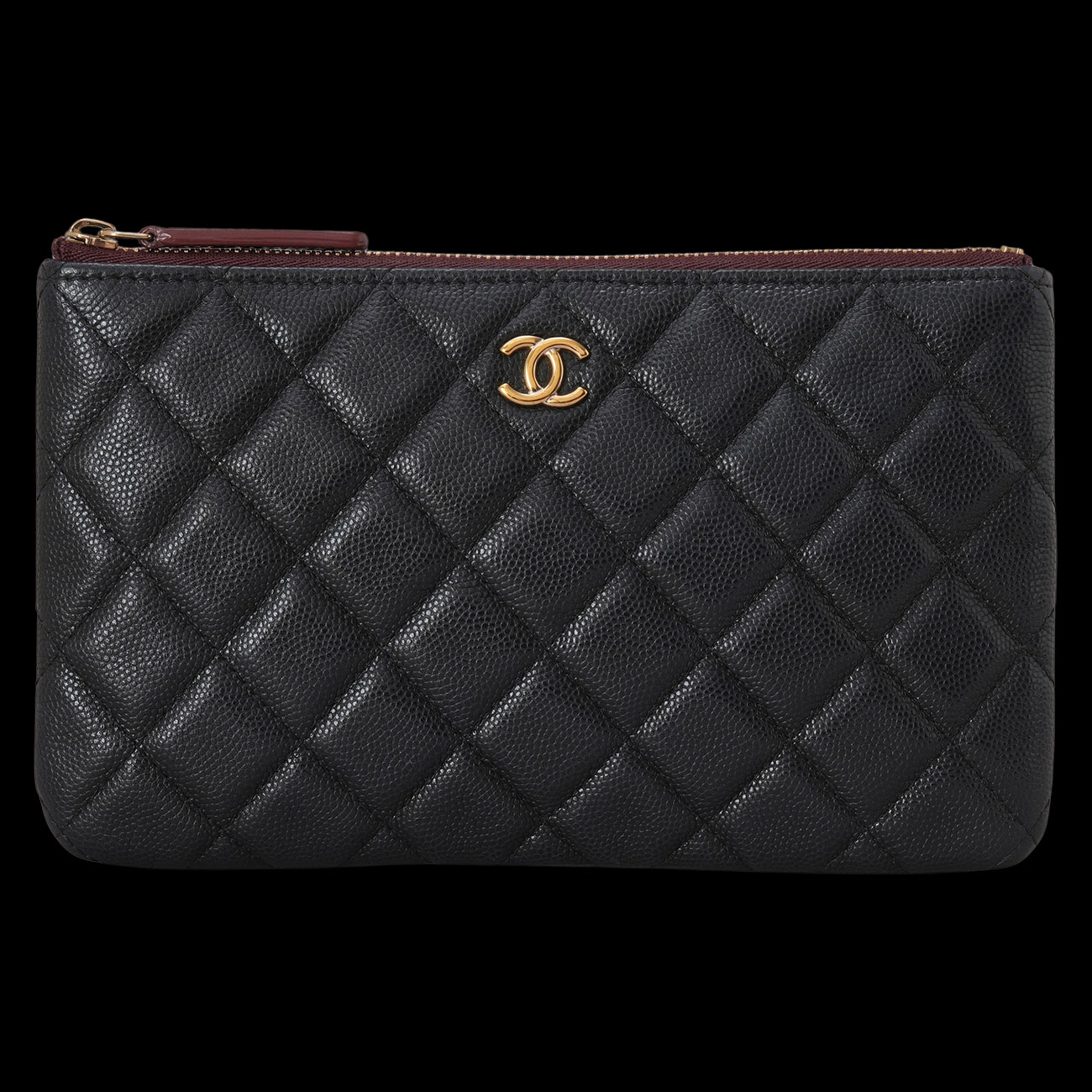 CHANEL(USED)샤넬 AP1071 캐비어 클래식 미니 파우치