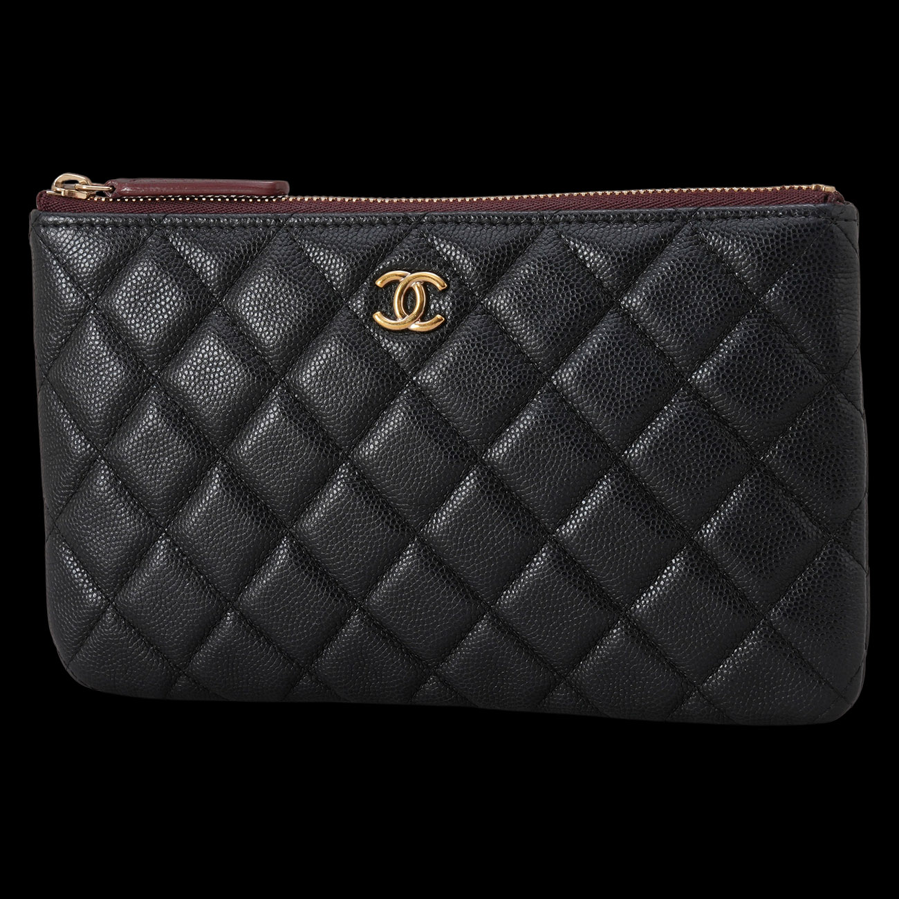 CHANEL(USED)샤넬 AP1071 캐비어 클래식 미니 파우치