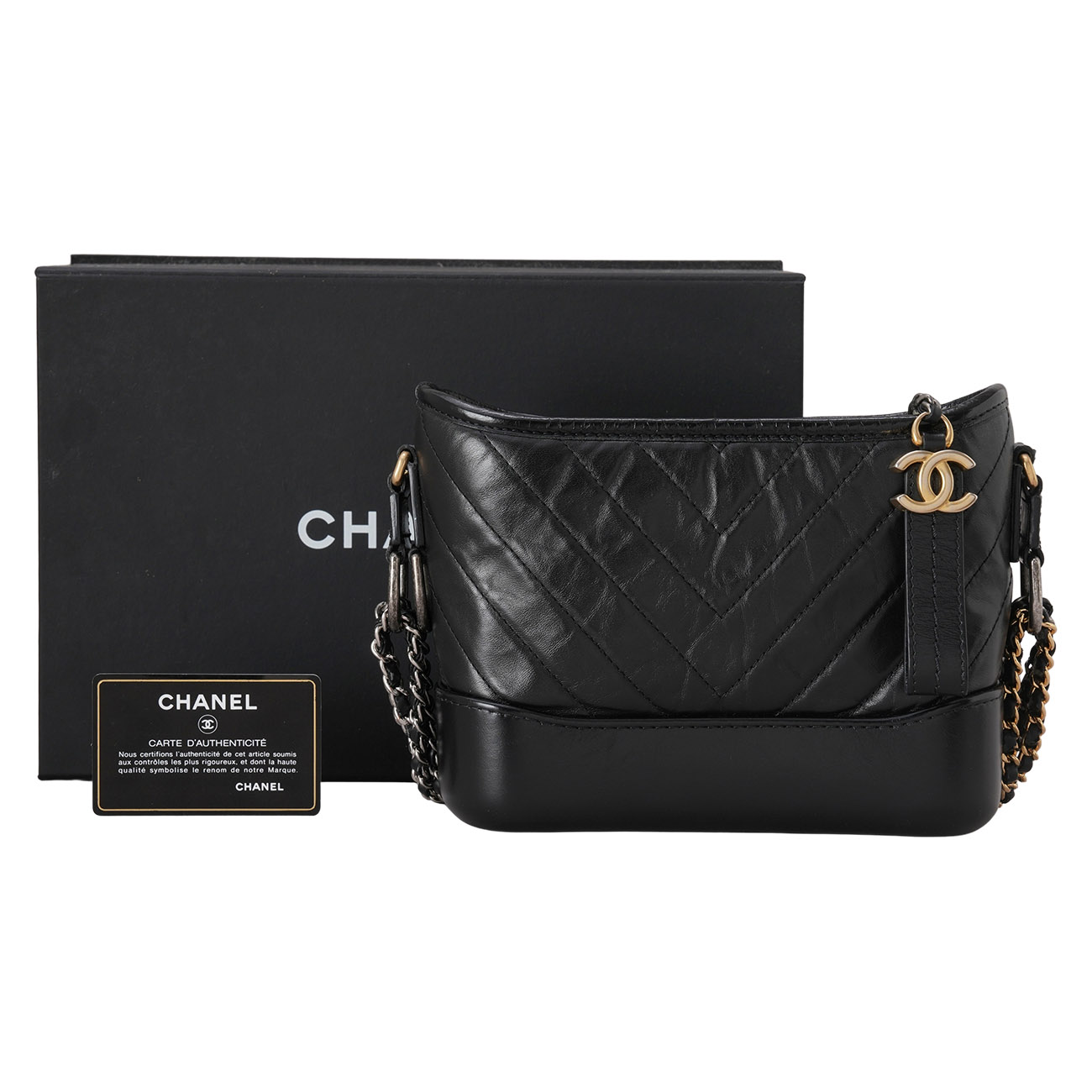 CHANEL(USED)샤넬 쉐브론 가브리엘 호보백