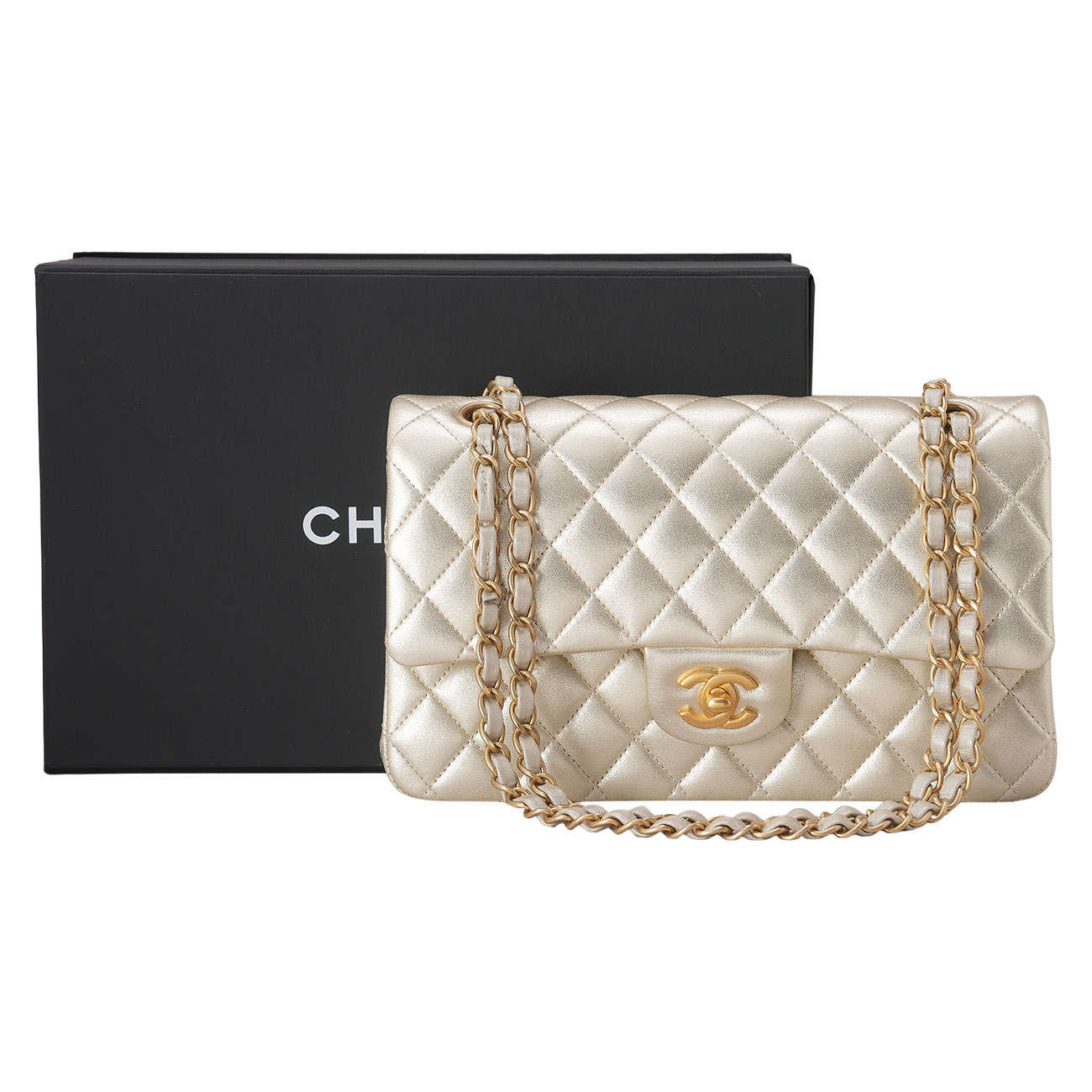 CHANEL(USED)샤넬 클래식 미듐 플랩백