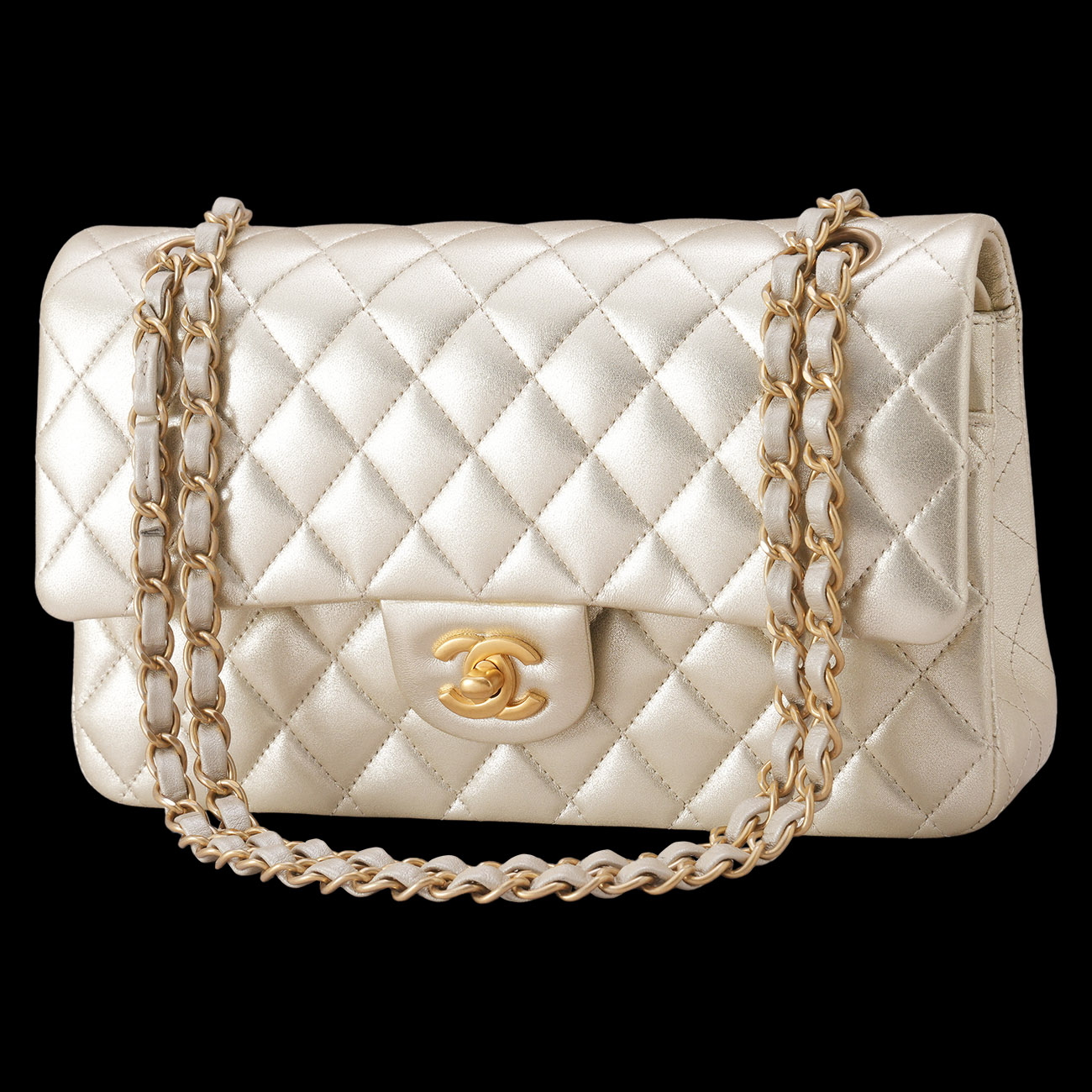 CHANEL(USED)샤넬 클래식 미듐 플랩백