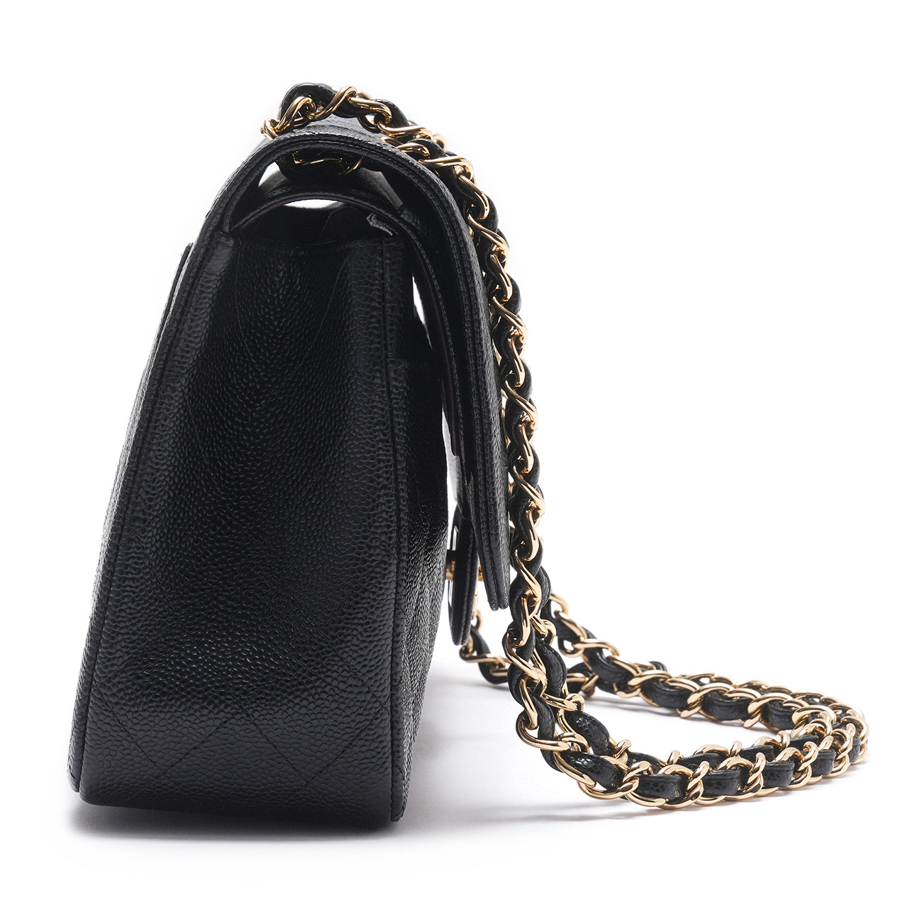 CHANEL(USED)샤넬 캐비어 클래식 라지 플랩백
