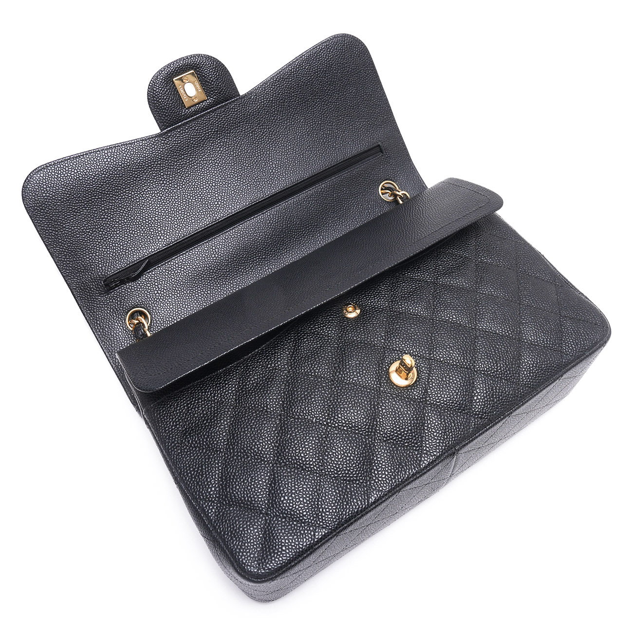 CHANEL(USED)샤넬 캐비어 클래식 라지 플랩백