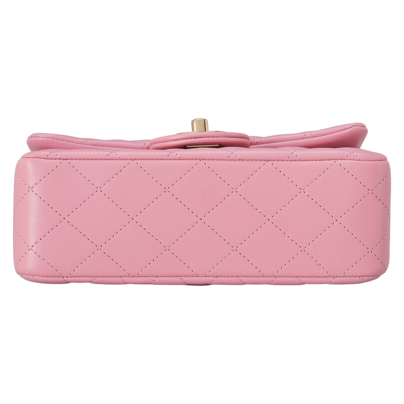 CHANEL(USED)샤넬 램스킨 뉴미니 탑핸들