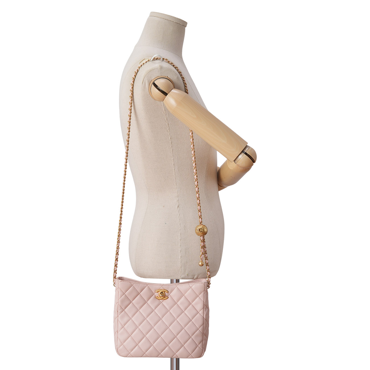 CHANEL(USED)샤넬 시즌 미니 골든볼 체인백