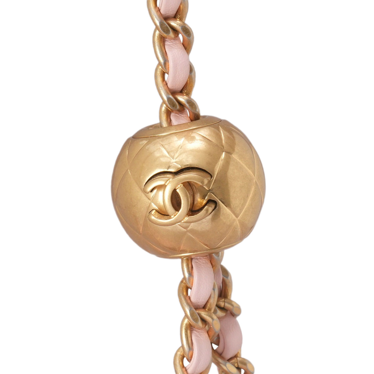 CHANEL(USED)샤넬 시즌 미니 골든볼 체인백