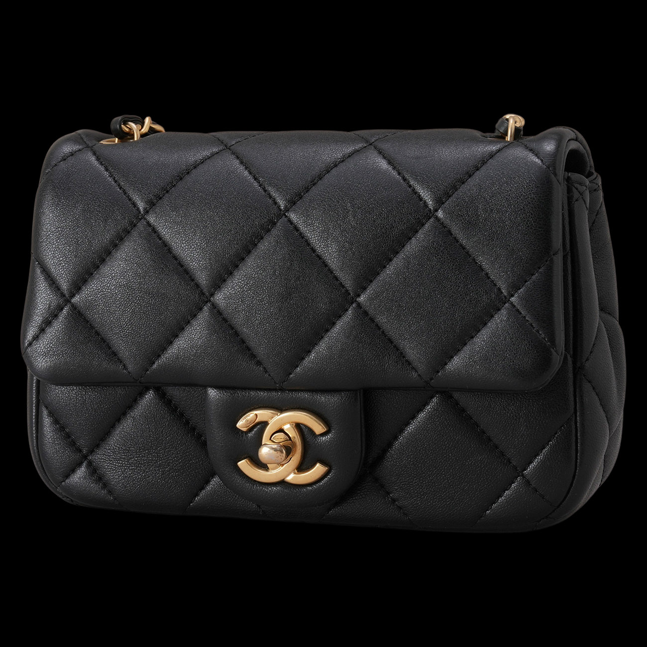 CHANEL(USED)샤넬 AS4868 진주볼 미니 플랩백