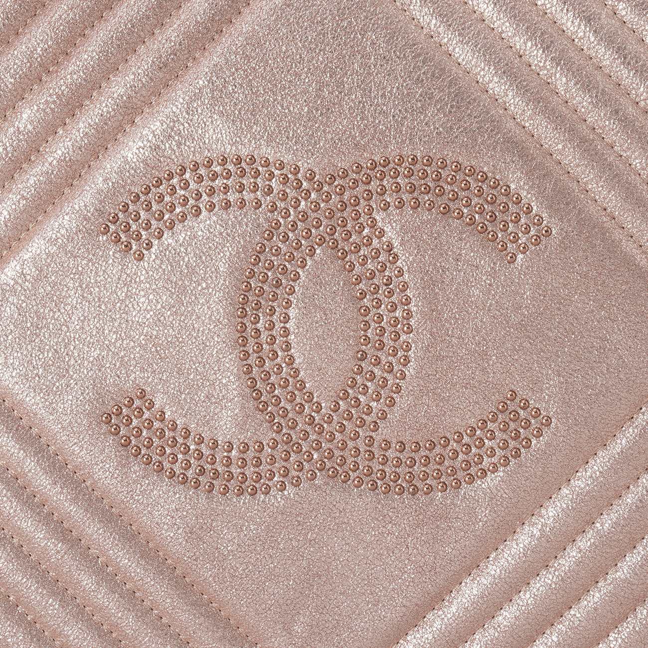 CHANEL(USED)샤넬 시즌 CC로고 라지 클러치