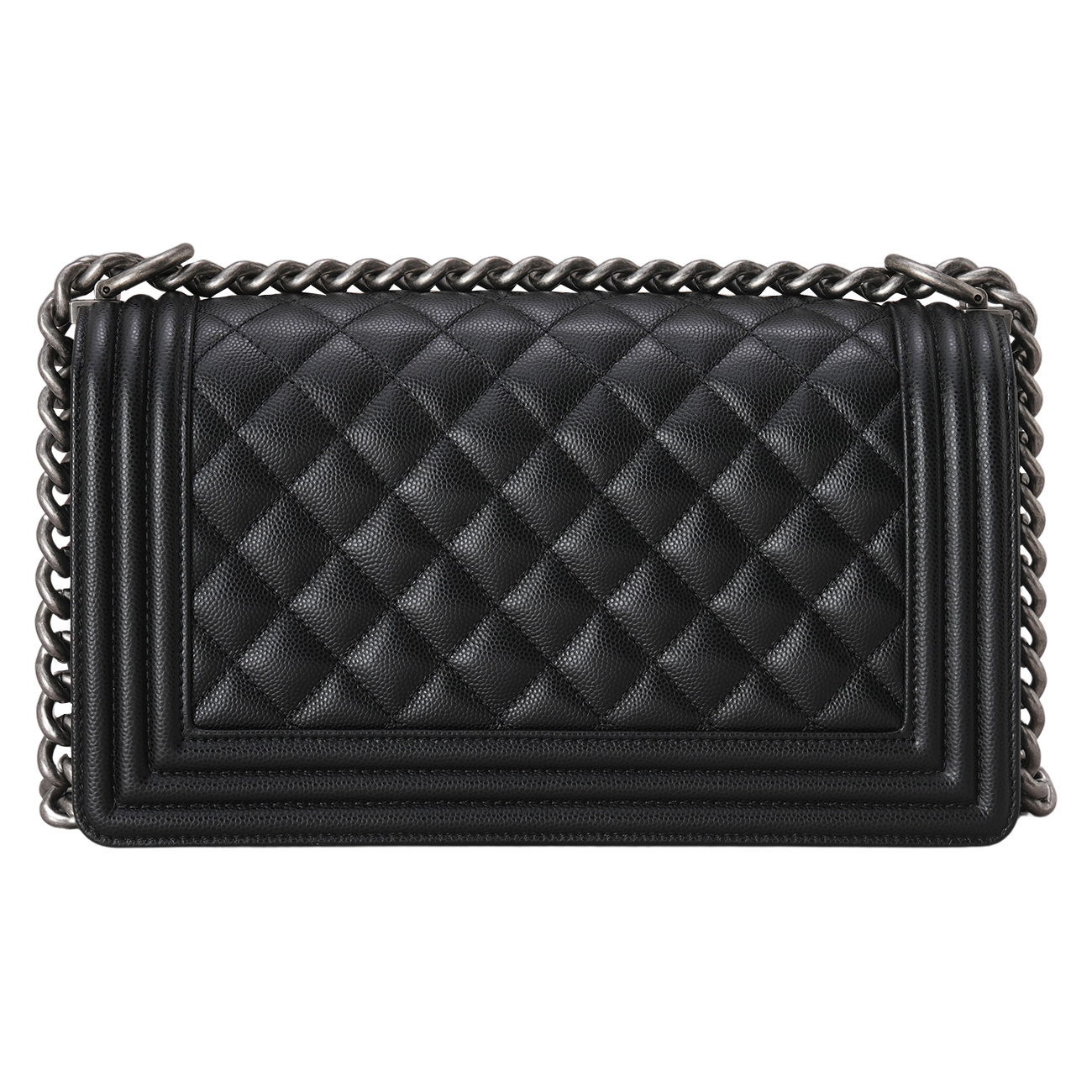 CHANEL(USED)샤넬 A67086 캐비어 보이백 미듐