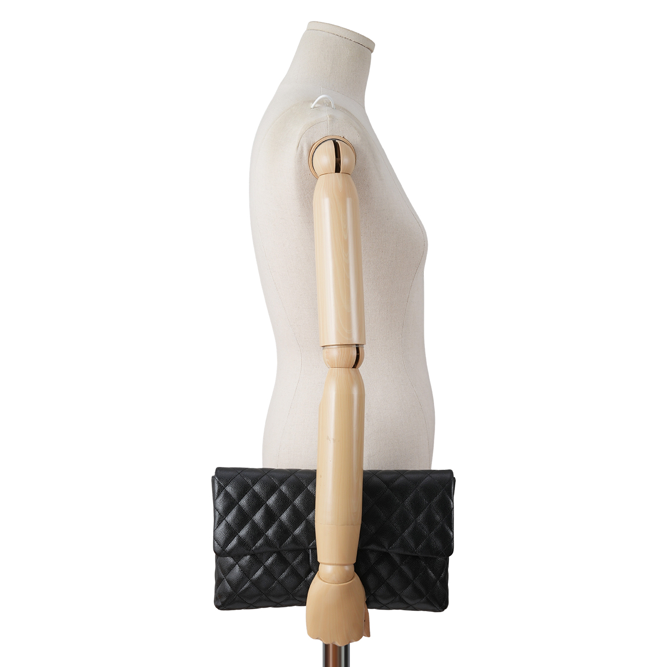CHANEL(USED)샤넬 캐비어 클래식 플랩 클러치