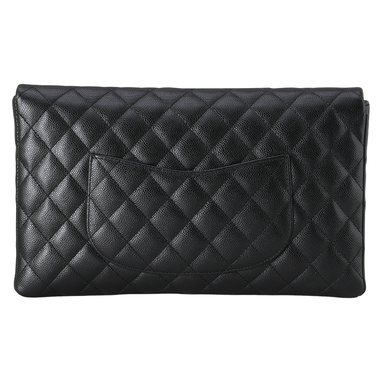 CHANEL(USED)샤넬 캐비어 클래식 플랩 클러치