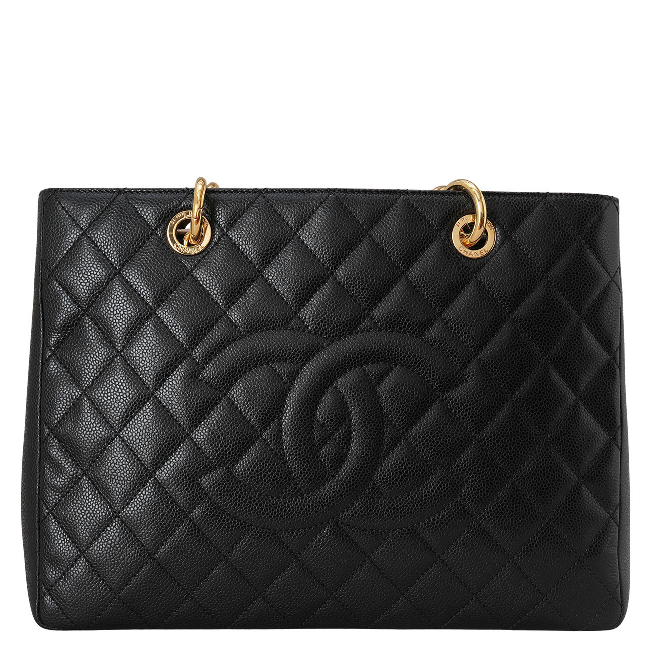 CHANEL(USED)샤넬 캐비어 그랜드 샤핑