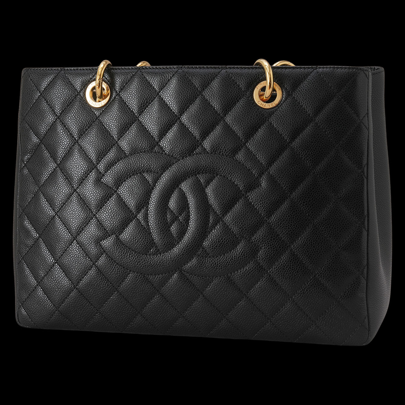 CHANEL(USED)샤넬 캐비어 그랜드 샤핑