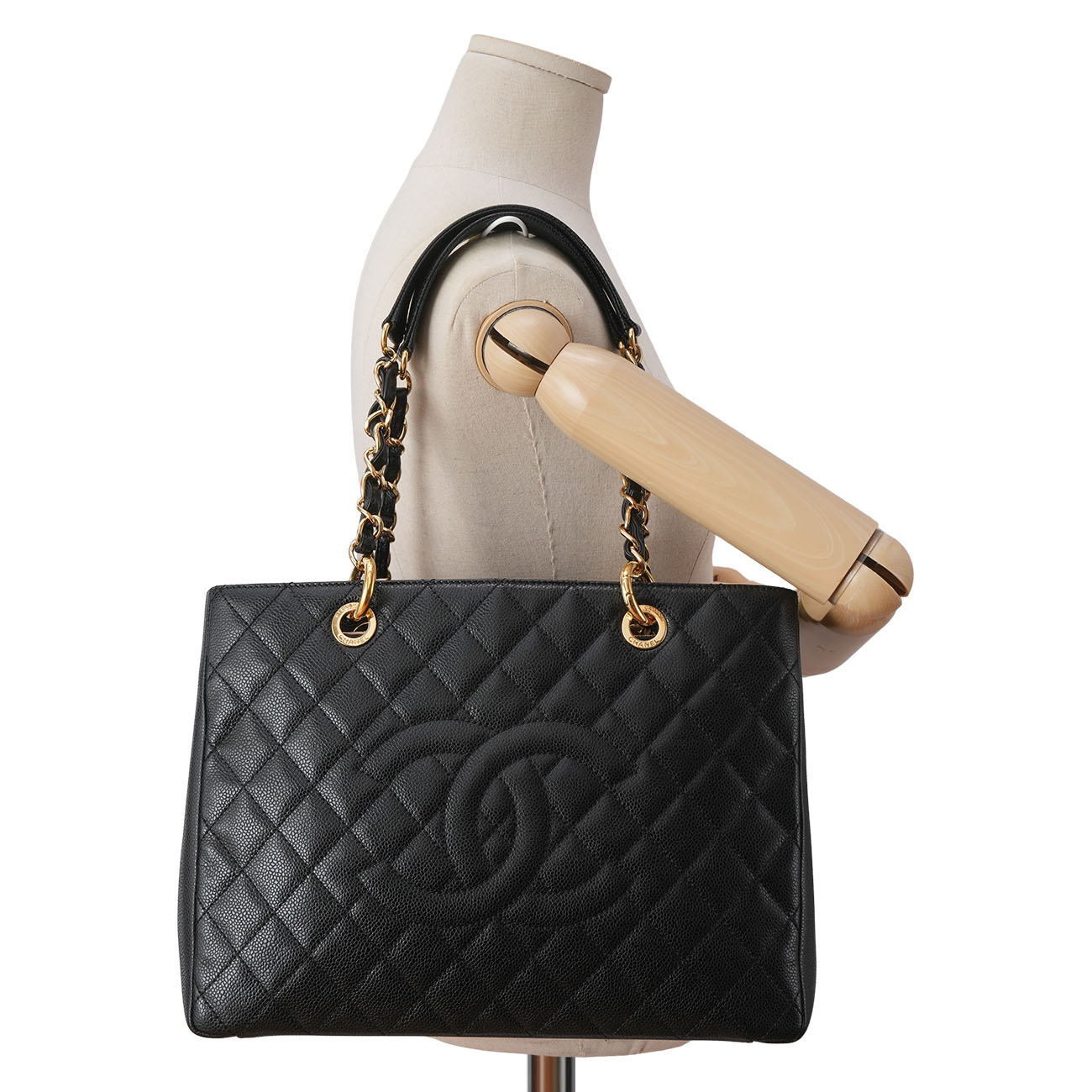 CHANEL(USED)샤넬 캐비어 그랜드 샤핑