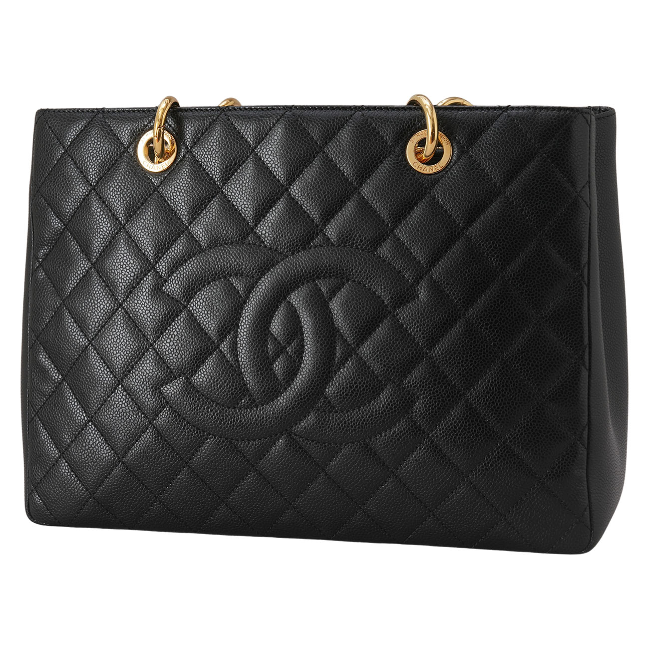 CHANEL(USED)샤넬 캐비어 그랜드 샤핑
