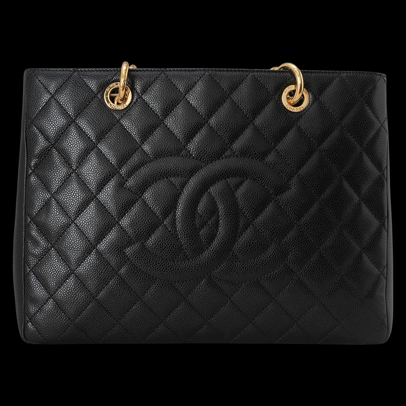 CHANEL(USED)샤넬 캐비어 그랜드 샤핑