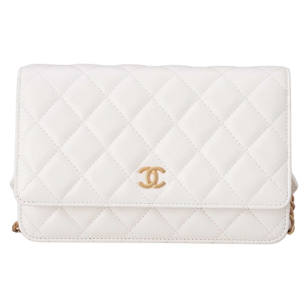 CHANEL(USED)샤넬 시즌 화이트 클래식 WOC