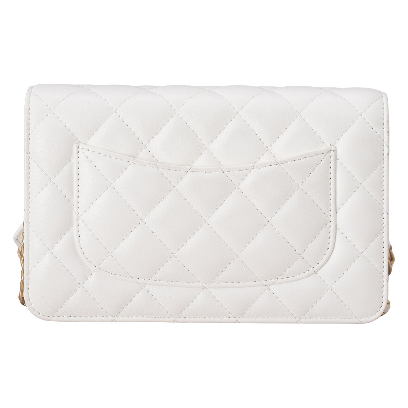 CHANEL(USED)샤넬 시즌 화이트 클래식 WOC