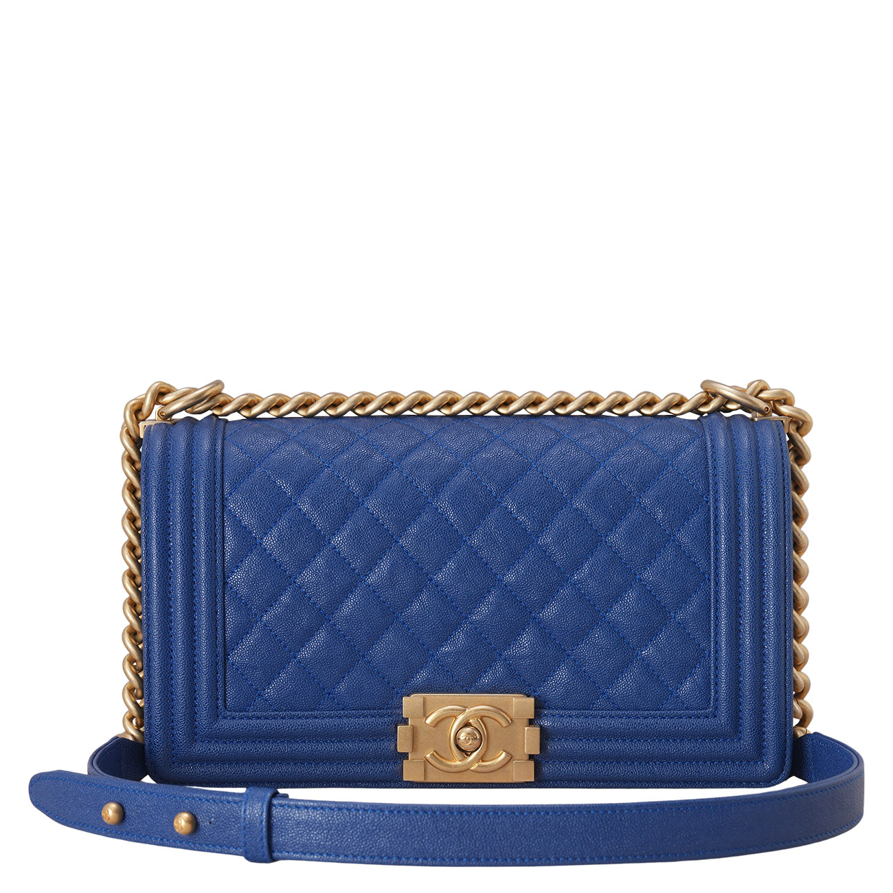 CHANEL(USED)샤넬 보이샤넬 미듐 플랩백