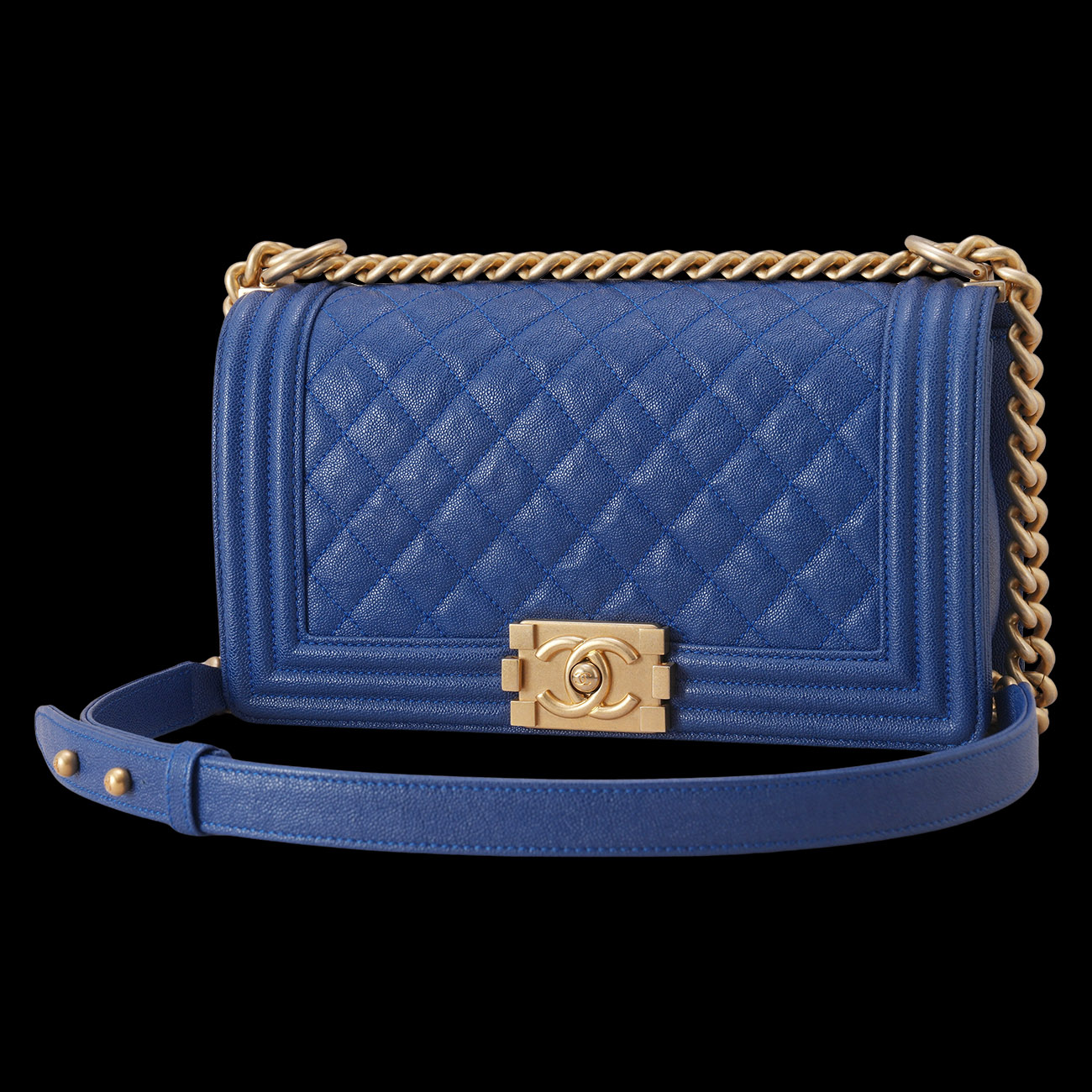 CHANEL(USED)샤넬 보이샤넬 미듐 플랩백