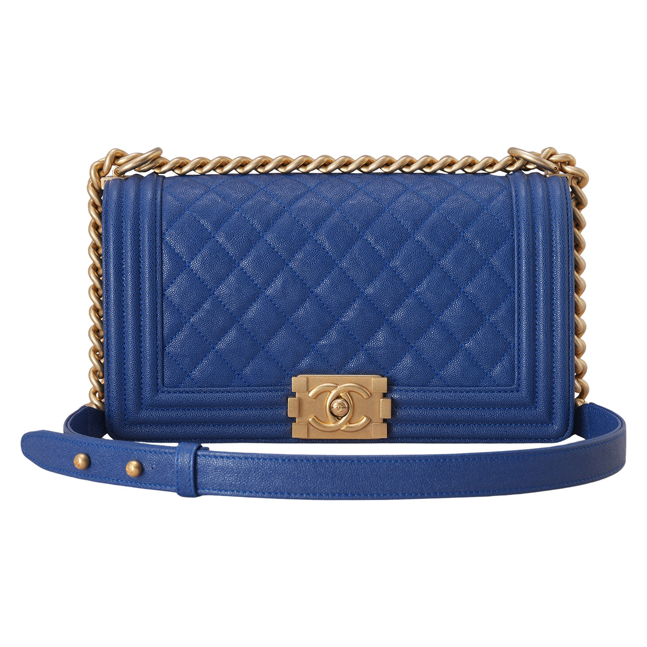 CHANEL(USED)샤넬 보이샤넬 미듐 플랩백