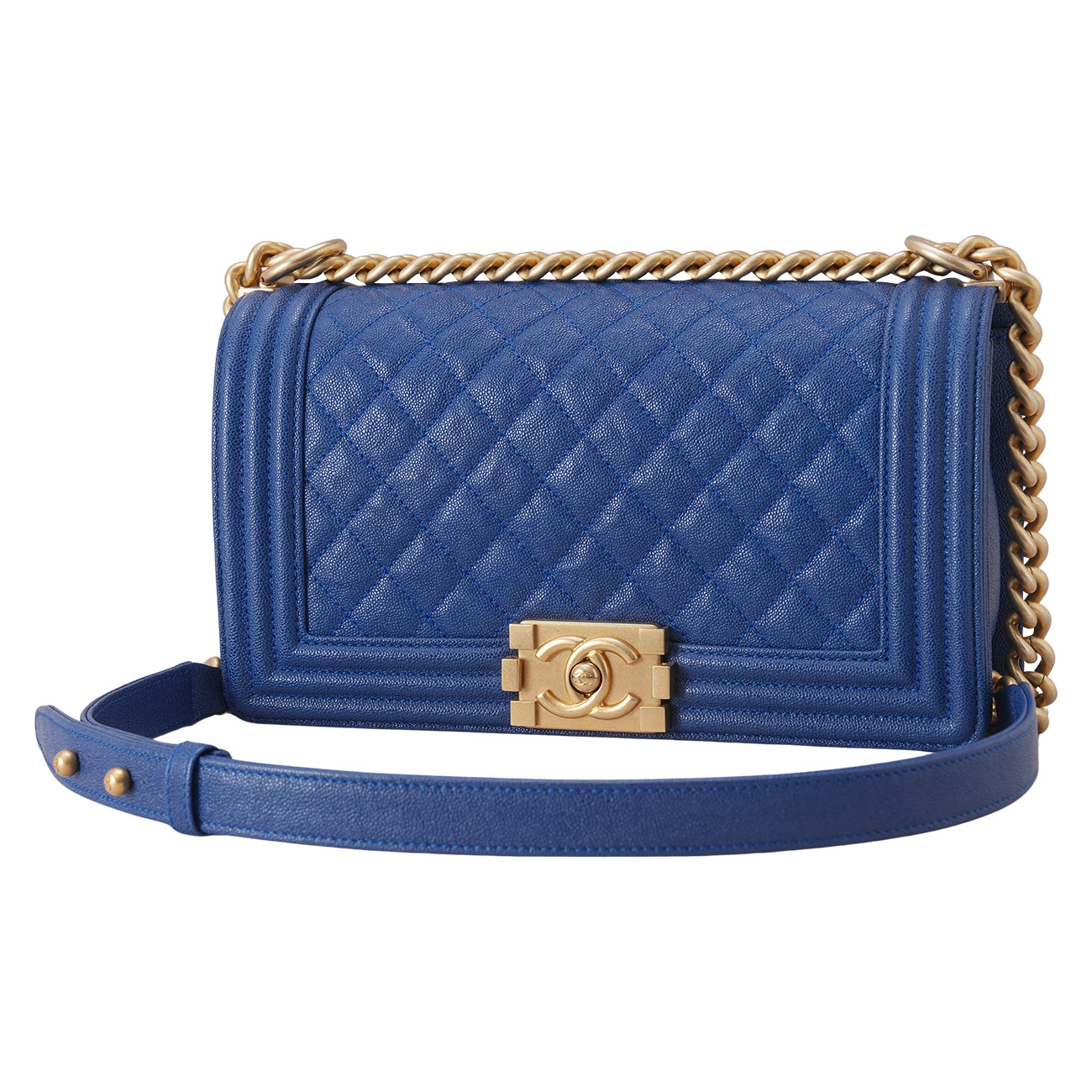 CHANEL(USED)샤넬 보이샤넬 미듐 플랩백