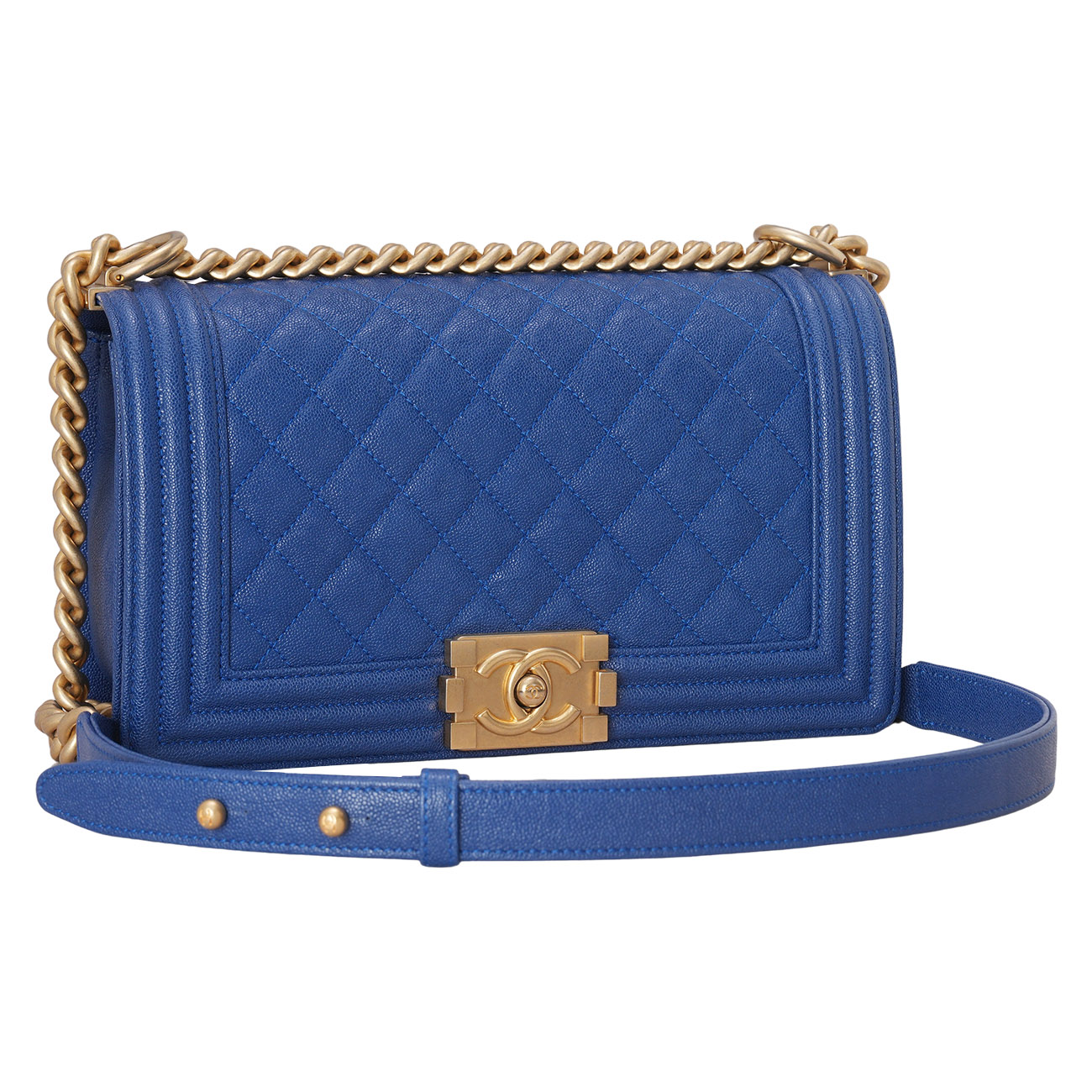 CHANEL(USED)샤넬 보이샤넬 미듐 플랩백