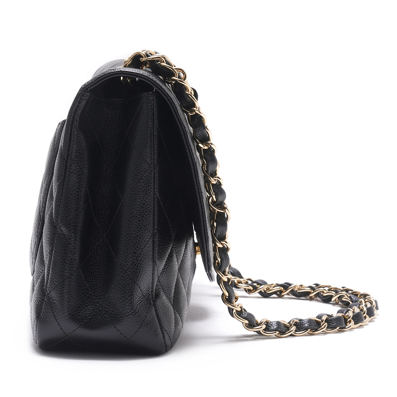 CHANEL(USED)샤넬 A28600 캐비어 클래식 라지 원플랩백