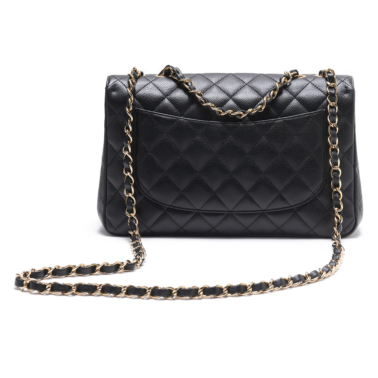 CHANEL(USED)샤넬 A28600 캐비어 클래식 라지 원플랩백