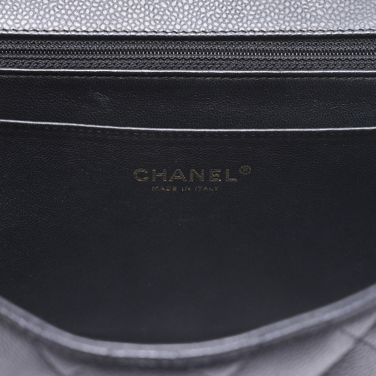 CHANEL(USED)샤넬 A28600 캐비어 클래식 라지 원플랩백