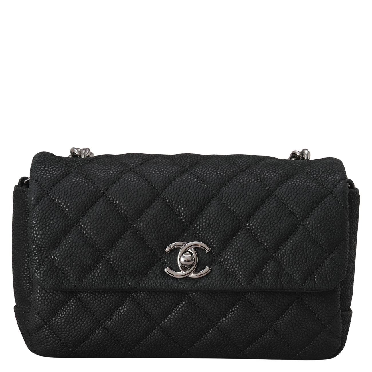 CHANEL(USED)샤넬 시즌 캐비어 미니 체인 숄더백