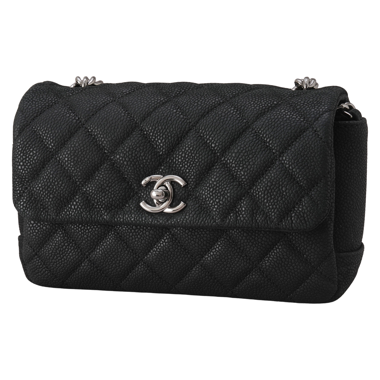 CHANEL(USED)샤넬 시즌 캐비어 미니 체인 숄더백