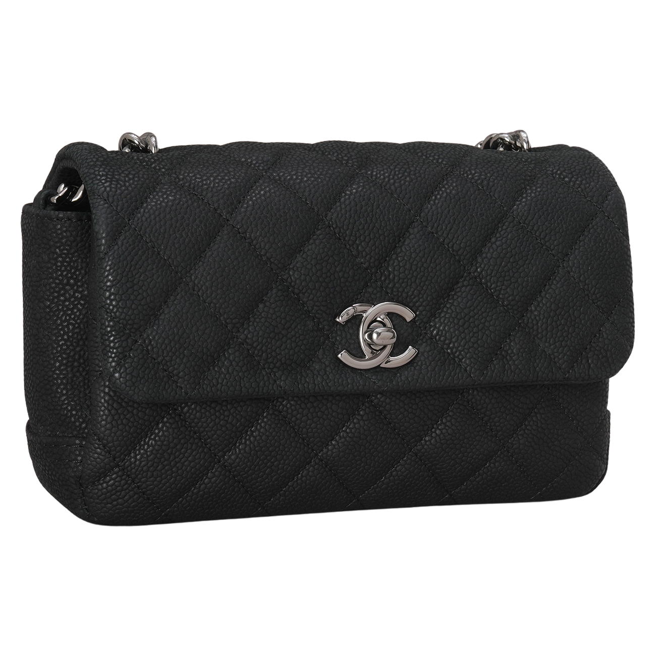 CHANEL(USED)샤넬 시즌 캐비어 미니 체인 숄더백