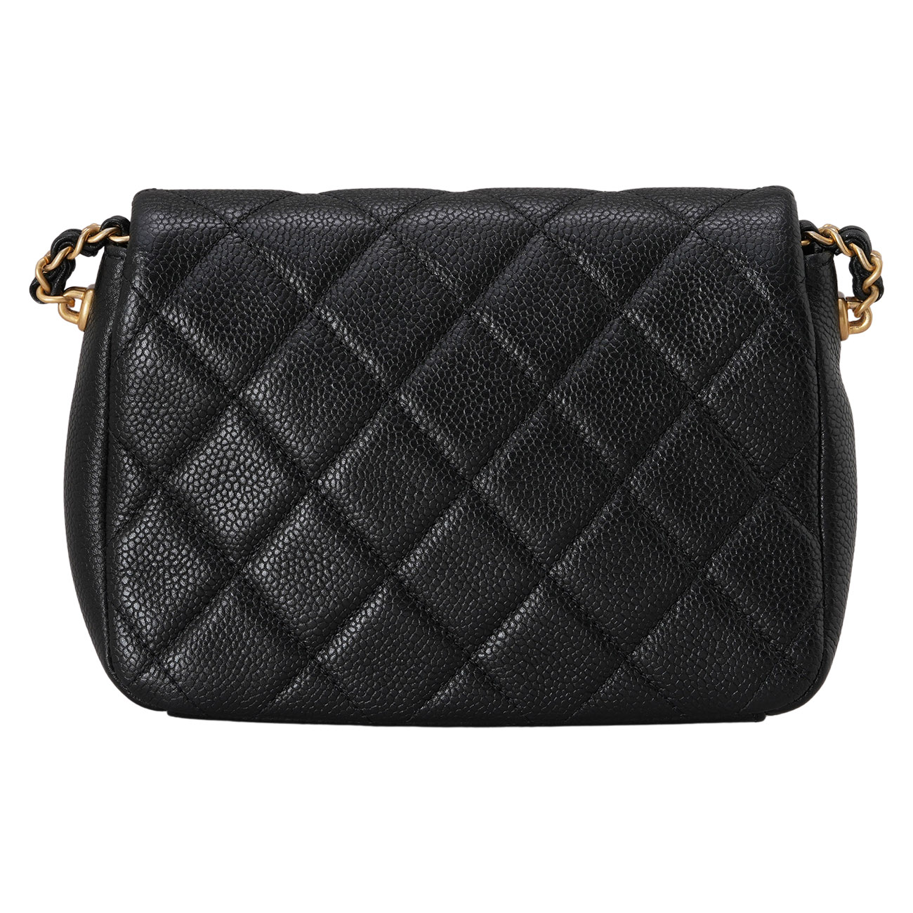 CHANEL(USED)샤넬 CC로고 캐비어 체인 크로스백